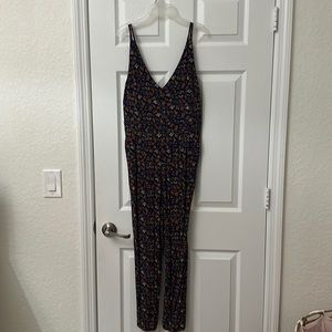 Madewell Floral Jumpsuit